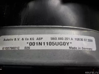 5N0880201C1QB Подушка безопасности водителя Volkswagen Touran 2 Арт E51443698, вид 10