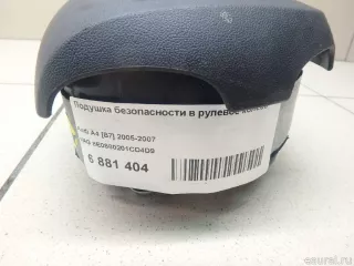 8E0880201CD4D9 Подушка безопасности в рулевое колесо Audi A4 B7 Арт E6881404, вид 7