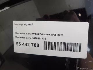 1698851638 Бампер задний Mercedes B W245 Арт E95442788, вид 10