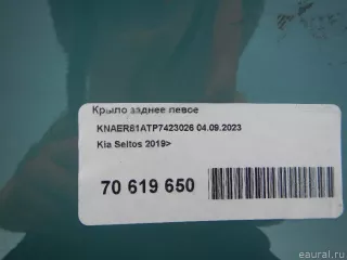  Крыло заднее левое Kia Seltos Арт E70619650, вид 17