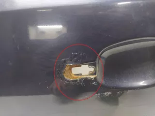 124072 Дверь задняя левая Opel Astra H Арт E90244095, вид 4