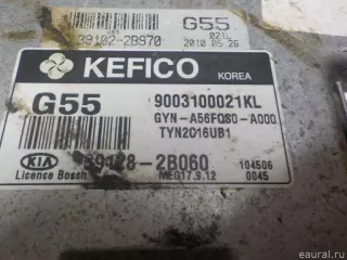 Блок управления двигателем Kia Venga 2011г. 391282B060 - Фото 4