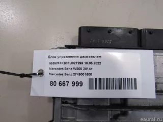 2749001600 Блок управления двигателем Mercedes C W205 Арт E80667999, вид 6