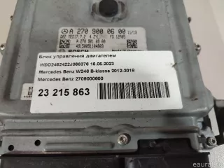 2709000600 Блок управления двигателем Mercedes B W246 Арт E23215863, вид 12