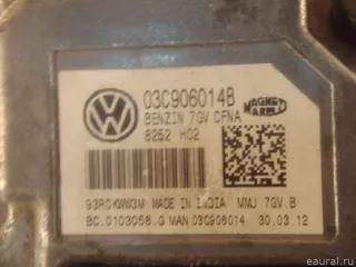 03C906014B Блок управления двигателем Volkswagen Polo 5 Арт E1828194, вид 3