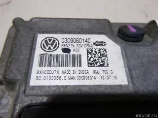 03C906014C Блок управления двигателем Volkswagen Polo 5 Арт E14780590, вид 2