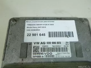 03D906023 Блок управления двигателем Volkswagen Polo 4 Арт E22981645, вид 13
