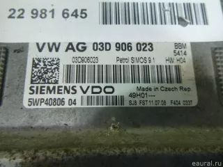03D906023 Блок управления двигателем Volkswagen Polo 4 Арт E22981645, вид 5