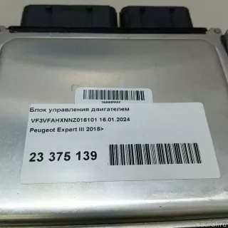 Блок управления двигателем Peugeot Expert 3 2017г. 1659555180 - Фото 12