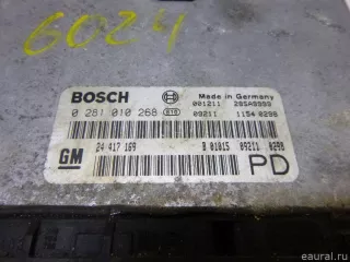 0281010268 Блок управления двигателем Opel Zafira A Арт E5637800, вид 4