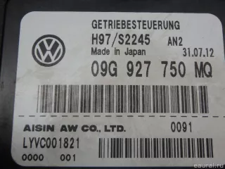09G927750MQ Блок управления АКПП Volkswagen Jetta 6 Арт E70012639, вид 6