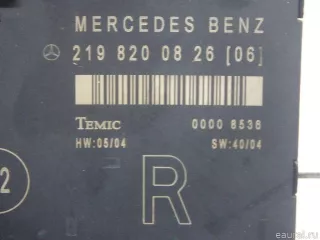 2198200826 Блок комфорта Mercedes CLS C219 Арт E70165543, вид 5
