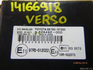 897800F020 Блок электронный Toyota Corolla VERSO 2 Арт E14166918, вид 2