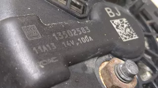 13502583 Генератор Opel Astra J Арт 8841277, вид 4