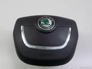 1Z0880201ARTDZ Подушка безопасности в рулевое колесо Skoda Octavia A5 Арт E41077749, вид 1