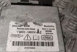 9X2314D374AC , art10076429 Блок AirBag Jaguar XF 250 Арт 10076429, вид 2