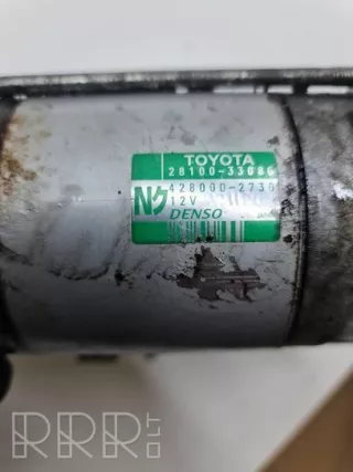 2810033080, 4280002730 , artTDR261 Стартер Toyota Yaris 2 Арт TDR261, вид 2