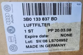 3b0133837bd, 3b0129605e , artIGT1138 Корпус воздушного фильтра Volkswagen Passat B5 Арт IGT1138, вид 2