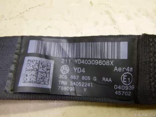 3C5857805G Ремень безопасности Volkswagen Passat B6 Арт E60501868, вид 7