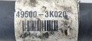 49500-3K020 Полуось передняя левая (приводной вал, ШРУС) Hyundai Sonata (NF) Арт 2091504, вид 2