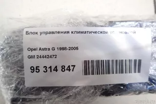 24442472 GM Блок управления печки / климат-контроля Opel Zafira C Арт E95314847, вид 10