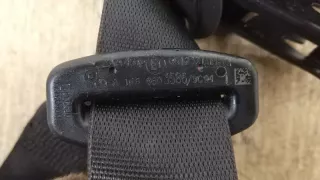 A1668603586 Ремень безопасности передний левый Mercedes ML/GLE W166 Арт W28270, вид 3