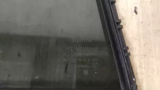 W28615 Стекло двери задней правой Toyota Rav 4 5 Арт W28615, вид 2