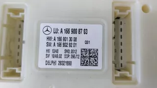 A1669008703 Блок SAM Mercedes ML/GLE W166 Арт W30982, вид 2