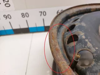 8200026031 Renault Диск колесный железо Renault Megane 2 Арт E90103745, вид 4