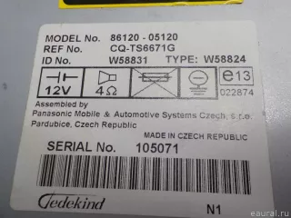 8612005120 Toyota Магнитола Toyota Avensis 2 Арт E40744307, вид 9