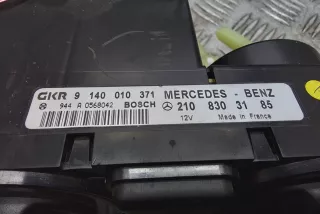 2108303185, 9140010371 , art10703907 Блок управления печки/климат-контроля Mercedes E W210 Арт 10703907, вид 2
