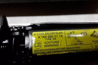 A1645800118 , art10246810 Домкрат Mercedes ML W164 Арт 10246810, вид 2