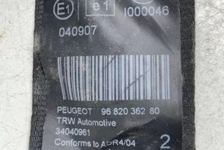 9682036280 , art10355892 Ремень безопасности Peugeot 3008 1 Арт 10355892, вид 3