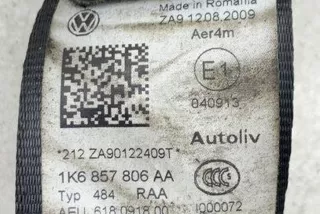 1K6857806AA , art10356727 Ремень безопасности задний правый Volkswagen Golf 5 Арт 10356727, вид 3