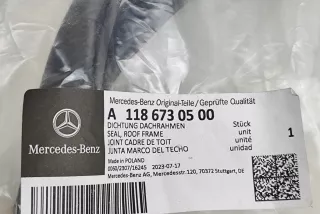 A1186730500 , art10137539 Молдинг крыши Mercedes CLA c118 Арт 10137539, вид 8