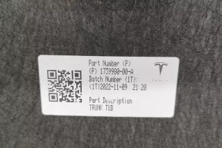 1739980-00-A, 1739988-00-A, 1739989-00-A , art10287894 Ковер багажника Tesla model Y Арт 10287894, вид 6
