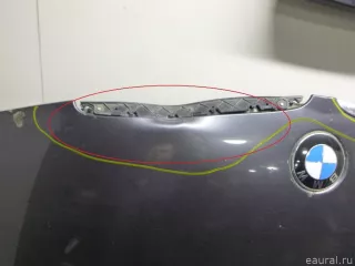 41617140729 BMW Капот BMW 3 E90/E91/E92/E93 Арт E5993672, вид 3