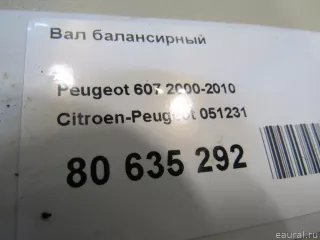 051231 Citroen-Peugeot Вал балансирный Peugeot 407 Арт E80635292, вид 7