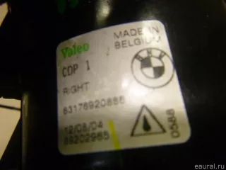 63176920886 BMW Фара противотуманная правая BMW X5 E53 Арт E100114634, вид 5