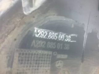 A2928850038 Накладка (юбка) переднего бампера Mercedes ML/GLE W166 Арт AK070522, вид 3