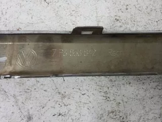 7P6853842 Накладка (юбка) заднего бампера Volkswagen Touareg 2 Арт AD095702, вид 2