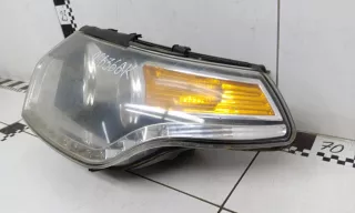 3163371101120 Фара передняя левая UAZ Patriot Restail 2 галоген с ДХО УАЗ Patriot Арт 986366K, вид 4