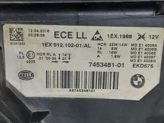 63117419633, 8738711, 7419633, 7471305, 19866101 Фара BMW 3 F30/F31/GT F34 Арт 222755RM, вид 12
