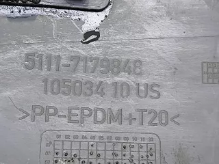 51117179848 Юбка бампера BMW X6 E71/E72 Арт 245962RM, вид 8