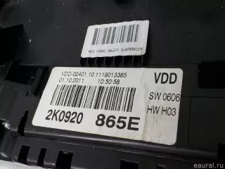 2K0920865E VAG Панель приборов Volkswagen Caddy 3 Арт E31384531, вид 6