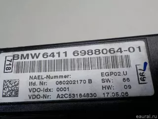 64116988064 BMW Блок управления отопителем BMW 1 E81/E82/E87/E88 Арт E50974457, вид 9