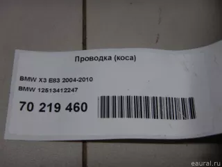 12513412247 BMW Проводка (коса) BMW X3 E83 Арт E70219460, вид 12