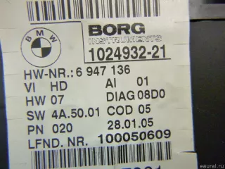 62109283793 BMW Панель приборов BMW 1 E81/E82/E87/E88 Арт E12676161, вид 2