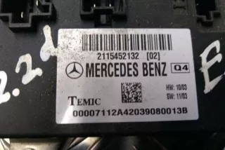 2115452132 , art11001465 Блок управления сиденьем Mercedes E W211 Арт 11001465, вид 2
