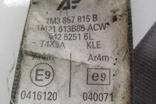 7M3857815B, 1M21613B85ACW, 54252516L , art11002372 Ремень безопасности задний левый Ford Galaxy 1 restailing Арт 11002372, вид 8